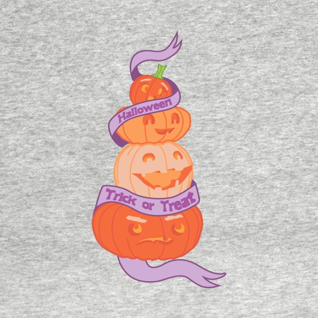 Halloween - Pattern - pumpkin, halloween, spooky by NOSSIKKO